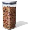 imageOXO Good Grips POP Container  Airtight Food Storage  Small Square Medium 17 Qt Ideal for granola dried beans and snacks17 Qt  Dried Beans Pack of 8