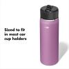 imageOXO Strive 24oz Wide Mouth Water Bottle with Straw Lid  AquamarineAmethyst