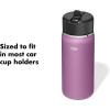 imageOXO Strive 24oz Wide Mouth Water Bottle with Straw Lid  AquamarineAmethyst