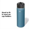 imageOXO Strive 24oz Wide Mouth Water Bottle with Straw Lid  AquamarineAquamarine