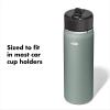 imageOXO Strive 24oz Wide Mouth Water Bottle with Straw Lid  AquamarineJade