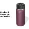 imageOXO Strive 24oz Wide Mouth Water Bottle with Straw Lid  AquamarinePurple Garnet