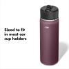 imageOXO Strive 24oz Wide Mouth Water Bottle with Straw Lid  AquamarinePurple Garnet
