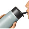 imageOXO Strive 24oz Wide Mouth Water Bottle with Straw Lid  AquamarineSlate