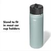 imageOXO Strive 24oz Wide Mouth Water Bottle with Straw Lid  AquamarineSlate