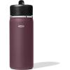 imageOXO Strive 24oz Wide Mouth Water Bottle with Straw Lid  AquamarinePurple Garnet