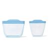 imageOXO Tot Silicone Reusable Bags  2 Piece Cup and Snack Set  BlossomDusk
