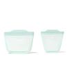 imageOXO Tot Silicone Reusable Bags  2 Piece Cup and Snack Set  BlossomOpal