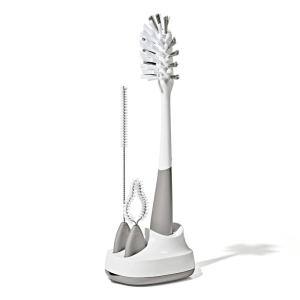 imageOXO Tot Water Bottle and Straw Cup Cleaning Set Brush Set  Pebble