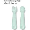 image:imageOXO Tot Mini Fork amp Spoon Set  BlossomOpal