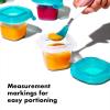 image:imageOXO Tot Silicone Baby Blocks m 2 oz  Teal1 Count Pack of 1