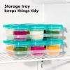 image:imageOXO Tot Silicone Baby Blocks m 2 oz  Teal1 Count Pack of 1