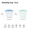 image:imageOXO Tot Silicone Reusable Bags  2 Piece Cup Set  Opal and Dusk