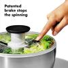 image:imageOXO Steel Salad Spinner6274Quart