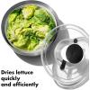 image:imageOXO Steel Salad Spinner6274Quart Pack of 4