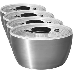 image:imageOXO Steel Salad Spinner6274Quart Pack of 4