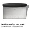 image:imageOXO Good Grips Stainless Steel MultiPurpose Scraper amp Chopper Dough Cutter for Pizza Bread and Cookie Dough MultiPurpose Vegetable Chopper DishwasherSafe Kitchen EssentialGood Grips Multipurpose Scraper  Chopper