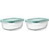 image:imageOXO Good Grips 51 Cup Plastic Smart Seal Leakproof Food StorageGlass