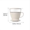image:imageOXO Brew Pour Over Coffee Maker with Water Tank  Matte BlackWhite