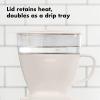 image:imageOXO Brew Pour Over Coffee Maker with Water Tank  Matte BlackWhite