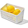 image:imageOXO Good Grips Produce Saver Root Vegetable Bin with Lid 5 lb Capacity Potato and Onion Storage for Pantry Stackable Vegetable Storage ContainerCrisper Basket