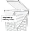 image:imageOXO Good Grips Produce Saver Root Vegetable Bin with Lid 5 lb Capacity Potato and Onion Storage for Pantry Stackable Vegetable Storage ContainerHerb Keeper