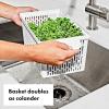 image:imageOXO Good Grips Produce Saver Root Vegetable Bin with Lid 5 lb Capacity Potato and Onion Storage for Pantry Stackable Vegetable Storage ContainerLarge Bin