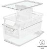 image:imageOXO Good Grips Produce Saver Root Vegetable Bin with Lid 5 lb Capacity Potato and Onion Storage for Pantry Stackable Vegetable Storage ContainerLarge Bin