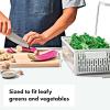 image:imageOXO Good Grips Produce Saver Root Vegetable Bin with Lid 5 lb Capacity Potato and Onion Storage for Pantry Stackable Vegetable Storage ContainerLarge Bin