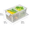 image:imageOXO Good Grips Produce Saver Root Vegetable Bin with Lid 5 lb Capacity Potato and Onion Storage for Pantry Stackable Vegetable Storage ContainerLarge Bin