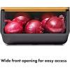 image:imageOXO Good Grips Produce Saver Root Vegetable Bin with Lid 5 lb Capacity Potato and Onion Storage for Pantry Stackable Vegetable Storage ContainerRoot Vegetable Bin