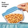 image:imageOXO Tot Silicone Reusable Bags  2 Piece Cup Set  Opal and BlossomDusk