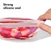 image:imageOXO Tot Silicone Reusable Bags  2 Piece Cup Set  Opal and BlossomOpalBlossom